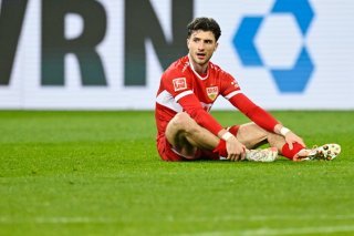 La saison est terminée pour Leonidas Stergiou. KEYSTONE/DPA/UWE ANSPACH